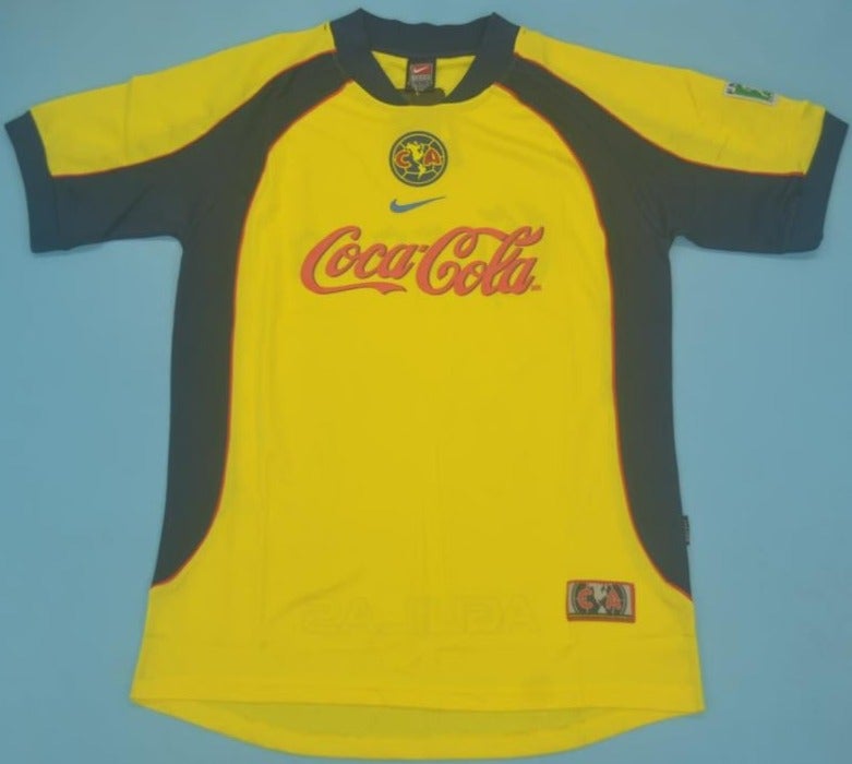 Club america 2001-2002 retro soccer jersey