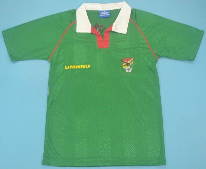 Bolivia national team amazing soccer jersey WC 1994