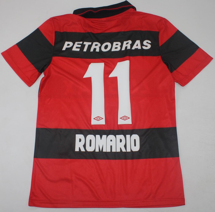 CR Flamengo retro soccer jersey 1999 - XXL, 11 ROMARIO