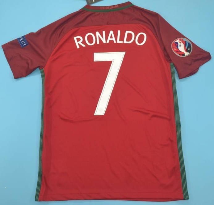 Ronaldo EUro 2016 football jersey