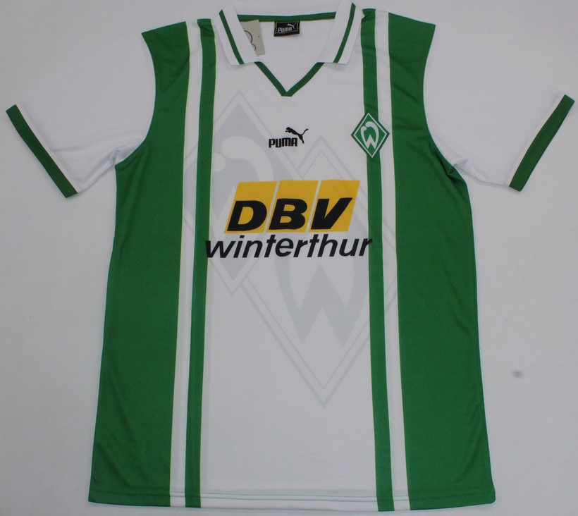 Werder Bremen retro jersey 1996-97 - S, No Name
