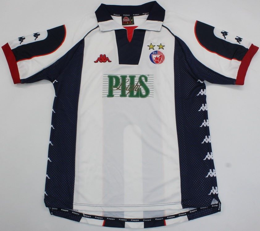 Red Star Belgrade soccer jersey 1999-2000