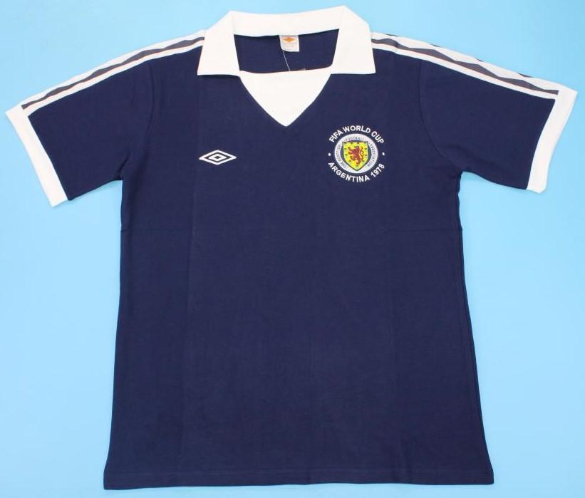 Scotland national team soccer jersey WC 1978 - S