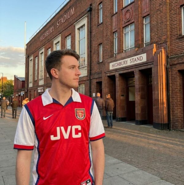 Arsenal Retro Soccer Jersey 1998