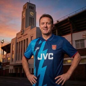 Arsenal Retro Soccer Jersey 1995–1996 – Iconic Away Shirt