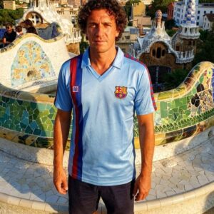 Historic FC Barcelona 1986 Away Retro Jersey