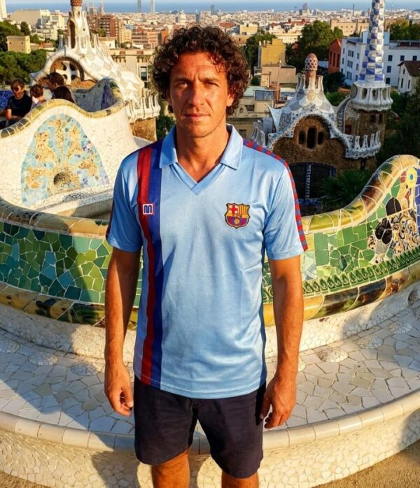 Historic FC Barcelona 1986 Away Retro Jersey