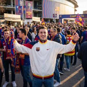 Vintage FC Barcelona jacket 1994-1995