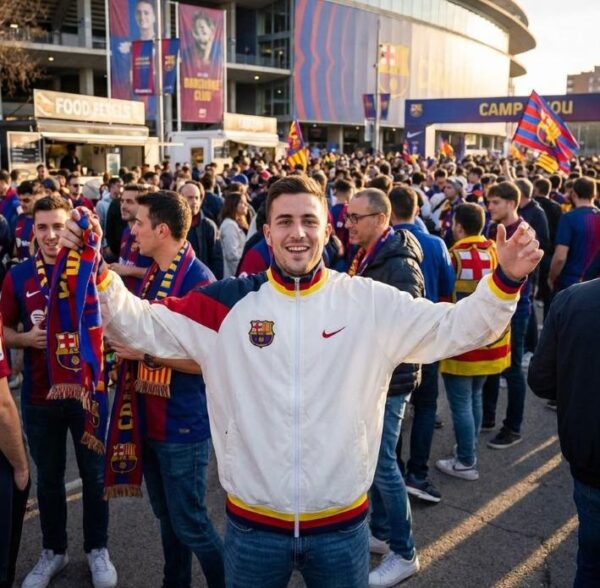 Vintage FC Barcelona jacket 1994-1995