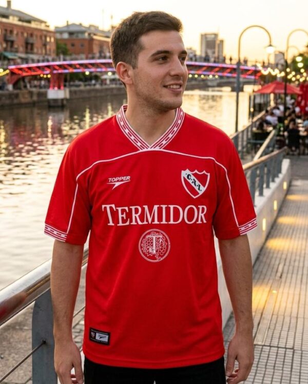 C.A. Independiente 1998-1999 Retro Football Jersey - Topper Termidor Edition