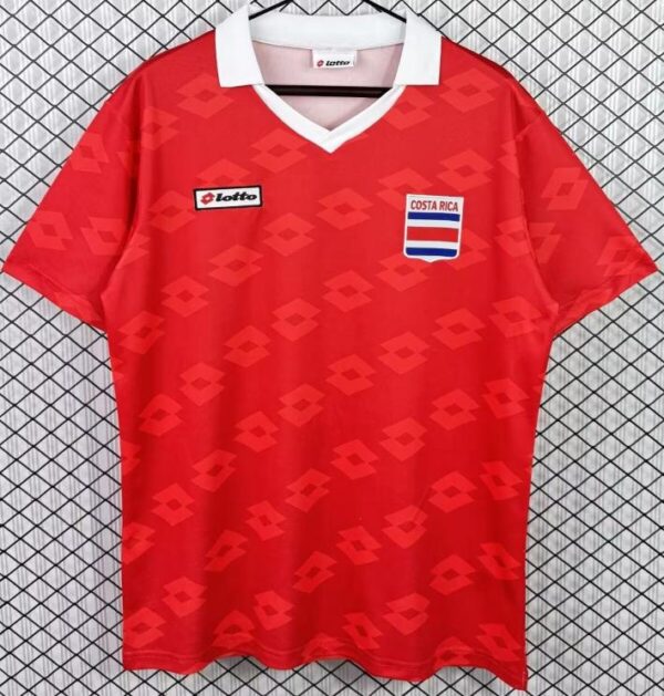 Vintage Costa Rica 1990 World Cup Jersey