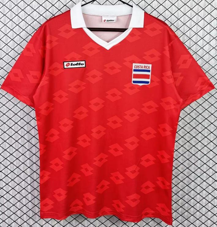 Vintage Costa Rica 1990 World Cup Jersey