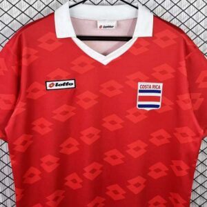 Vintage Costa Rica 1990 World Cup Jersey - Image 3