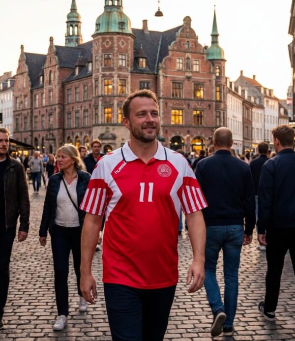 Denmark Retro Soccer Jersey – Euro 1992 Champions Edition