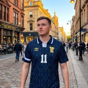 Scotland Euro 92 Retro Soccer Jersey