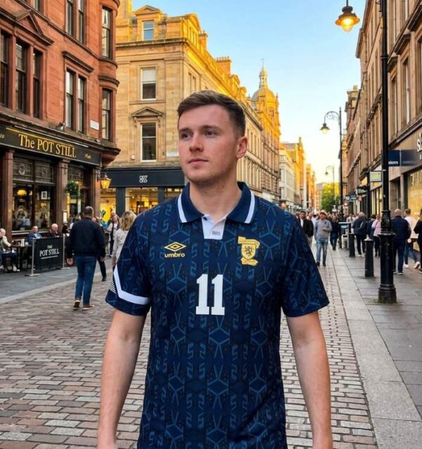 Scotland Euro 92 Retro Soccer Jersey