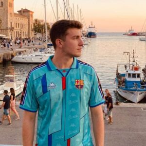FC Barcelona 1996-1997 Retro Away Jersey