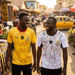 Ghana 2026 World Cup Home & Away Jerseys | Official Black Stars Kits