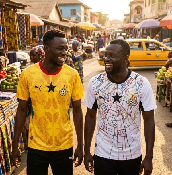 Ghana 2026 World Cup Home & Away Jerseys | Official Black Stars Kits