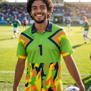 Mexico Goalkeeper Retro Soccer Jersey — World Cup 1994 Edition
