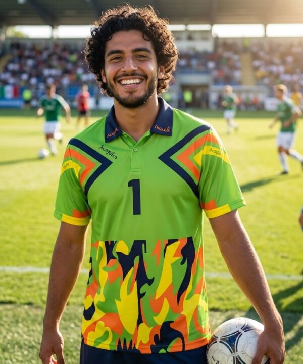 Mexico Goalkeeper Retro Soccer Jersey — World Cup 1994 Edition