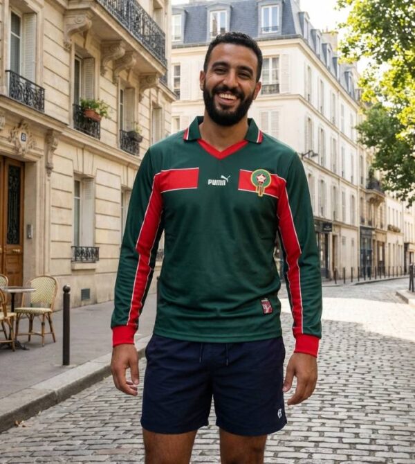 Morocco Retro Soccer Jersey – World Cup 1998
