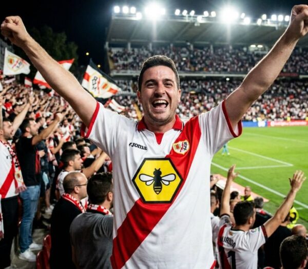 Rayo Vallecano retro soccer jersey 2000-2001