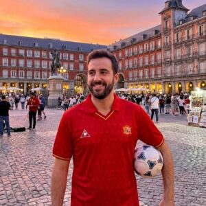 Spain Retro Football Jersey World Cup 1990