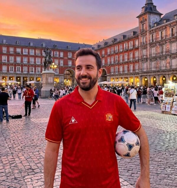 Spain Retro Football Jersey World Cup 1990