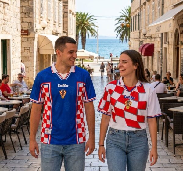 Croatia 1998 World Cup retro soccer jersey
