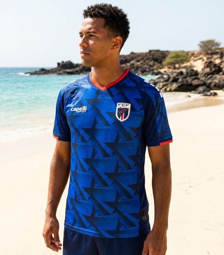 Cabo Verde 2026 World Cup Jersey | Official Capelli Sport Home Kit