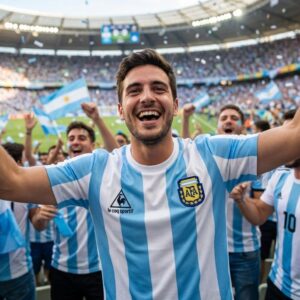 Argentina World Cup 1986 Retro Soccer Jersey – Maradona Classic Albiceleste Kit