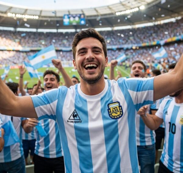 Argentina World Cup 1986 Retro Soccer Jersey – Maradona Classic Albiceleste Kit