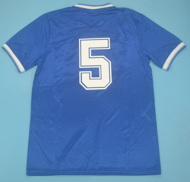 Glasgow Rangers retro soccer jersey 1986-1987 - L, Number 5