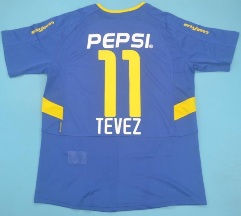 Irresistible Boca Juniors retro soccer jersey 2003-2004