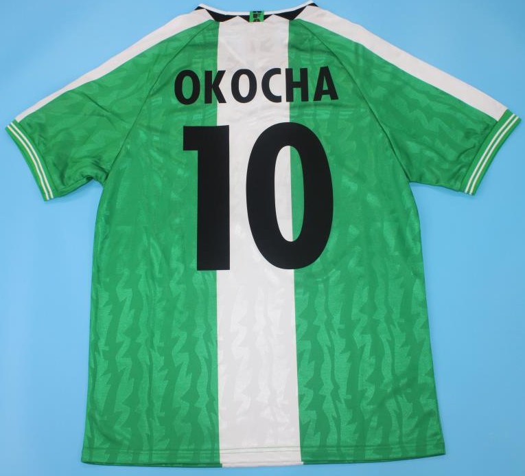 Nigeria retro soccer jersey Olympic Games 1996