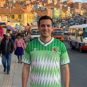 Bolivia National Team Retro Soccer Jersey 1993