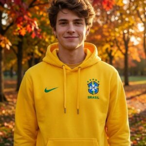 Brazil National Team Hoodie – World Cup 2026 Edition