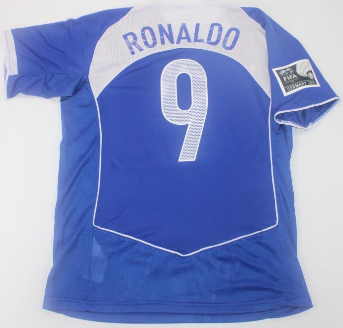 Great Brazil national team retro soccer jersey 2004-2005