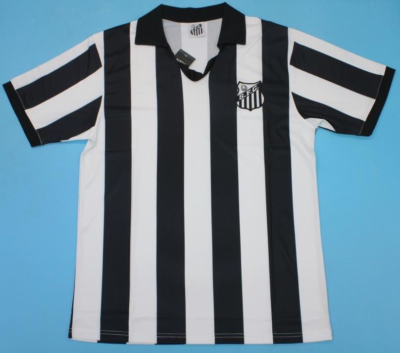 Santos FC retro soccer jersey 1957 – Official military casual and