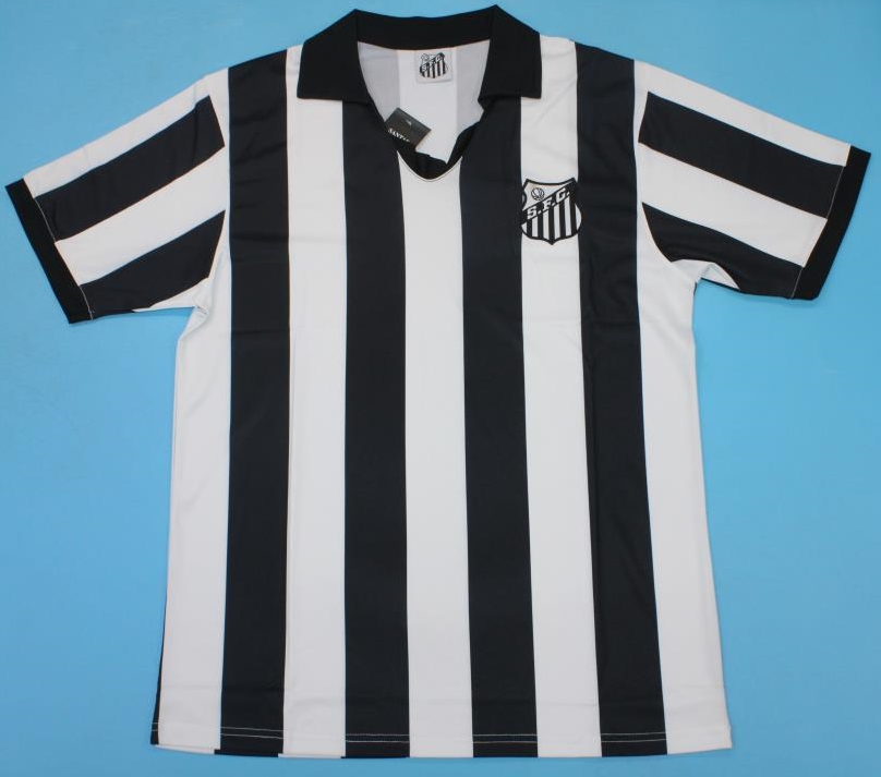 Santos FC retro soccer jersey 1957 - L, No