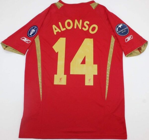 Liverpool 2005-2006 football jersey