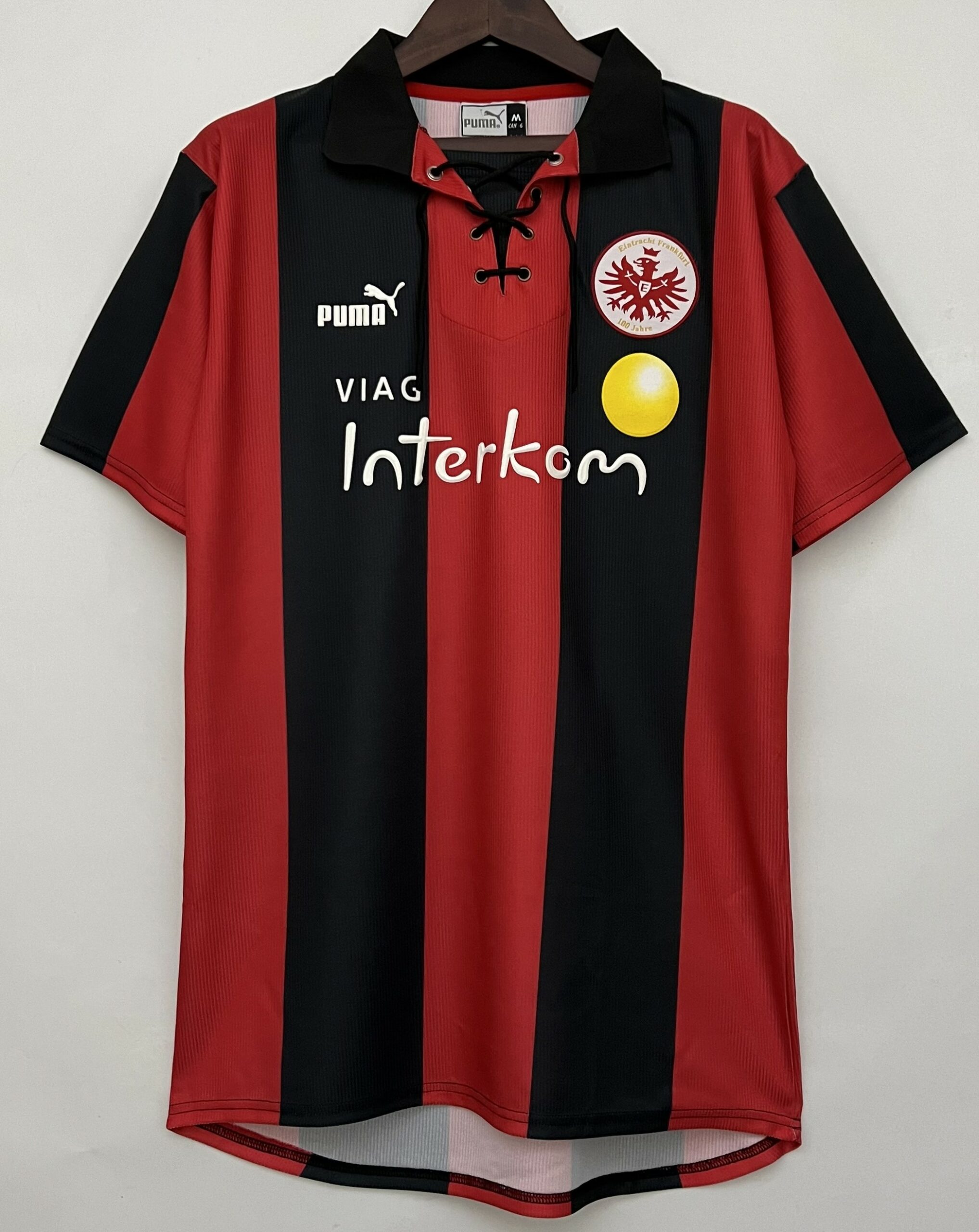 Eintracht Frankfurt soccer jersey 1999-2000 - XXL, No