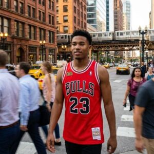 Chicago Bulls Michael Jordan NBA Finals 1998 Retro Jersey