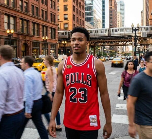 Chicago Bulls Michael Jordan NBA Finals 1998 Retro Jersey