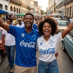 Cruzeiro Retro Soccer Jersey 1993–1994