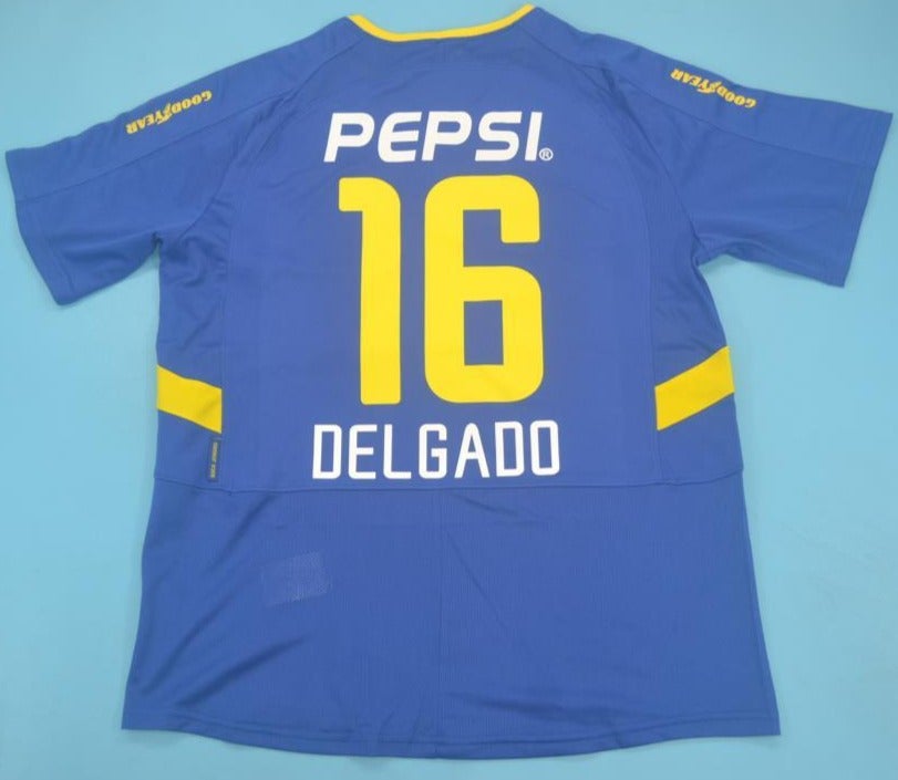 Irresistible Boca Juniors retro soccer jersey 2003-2004
