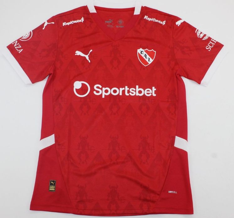 CA Independiente fantastic 2025 home jersey