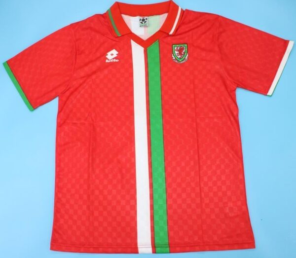e49a9cf8 Wales Home Football Jersey 1996-1997
