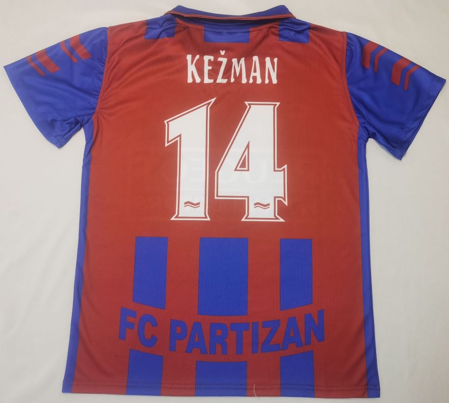Partizan Belgrade 1999 2000 soccer jersey